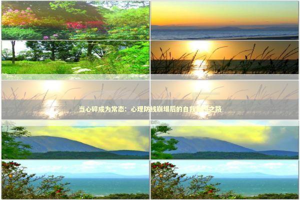 当心碎成为常态：心理防线崩塌后的自我重构之路 情感心理